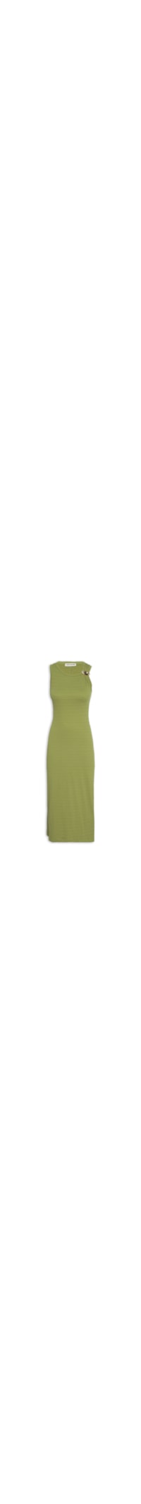 Vestido Super Midi Sem Mangas - Verde