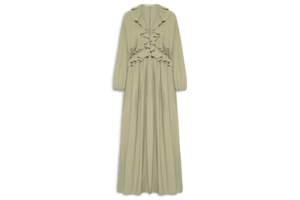 Vestido Super Midi - Verde