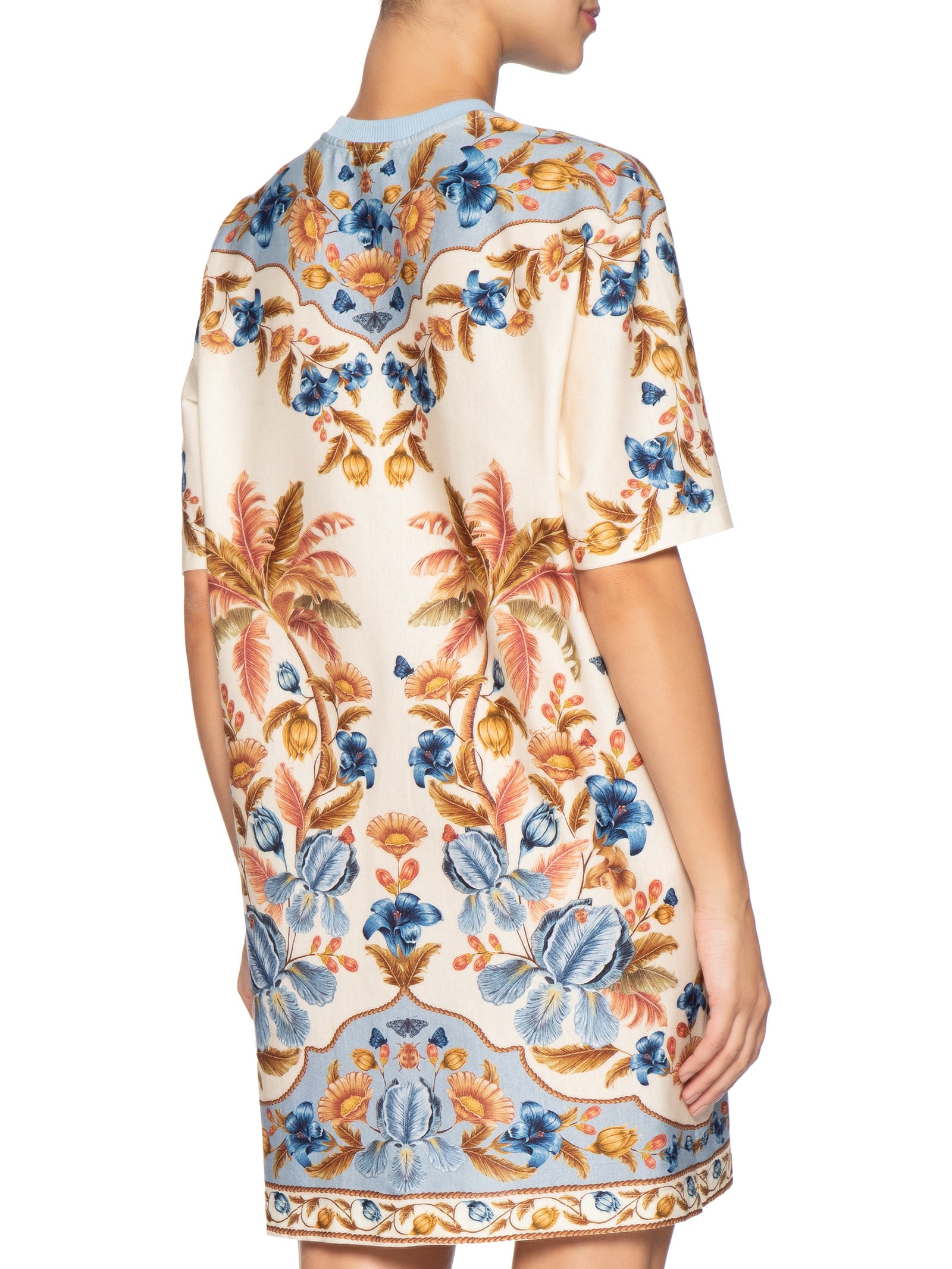 Vestido T-Shirt Albânia Azul Farm
