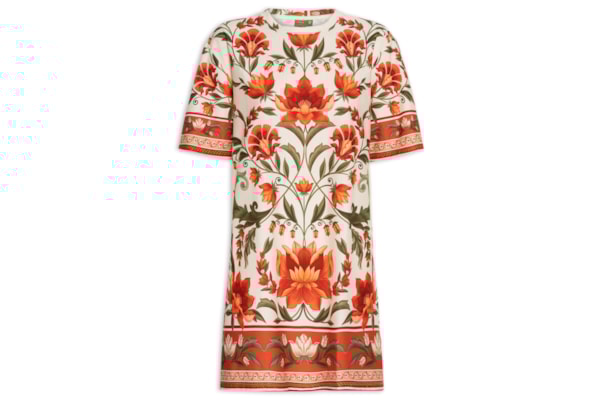 Vestido T-shirt Básico Natalia - Off White