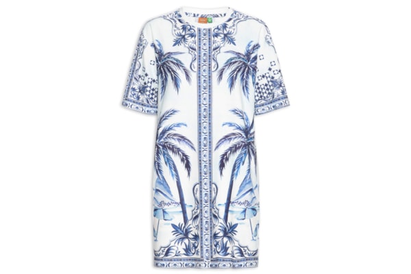 Vestido T-shirt Cidade Maravilha – Branco