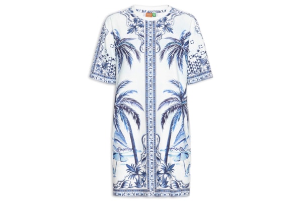 Vestido T-shirt Cidade Maravilha – Branco