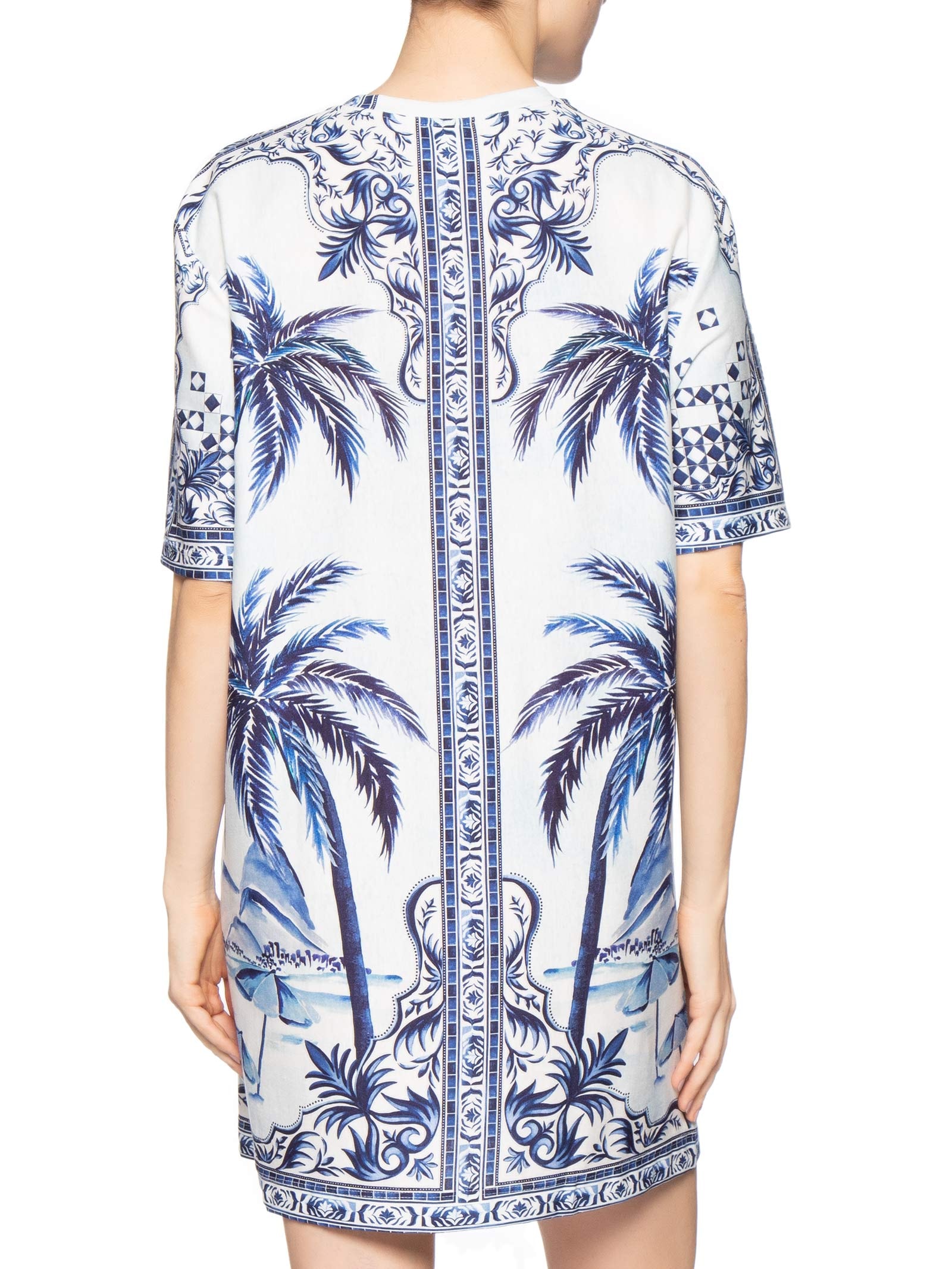 Vestido T-shirt Cidade Maravilha – Branco Farm