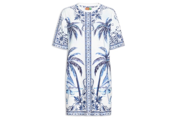Vestido T-shirt Cidade Maravilha – Branco