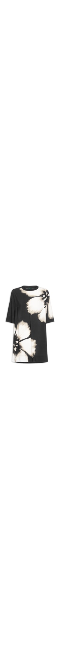 Vestido T-Shirt Maya - Preto