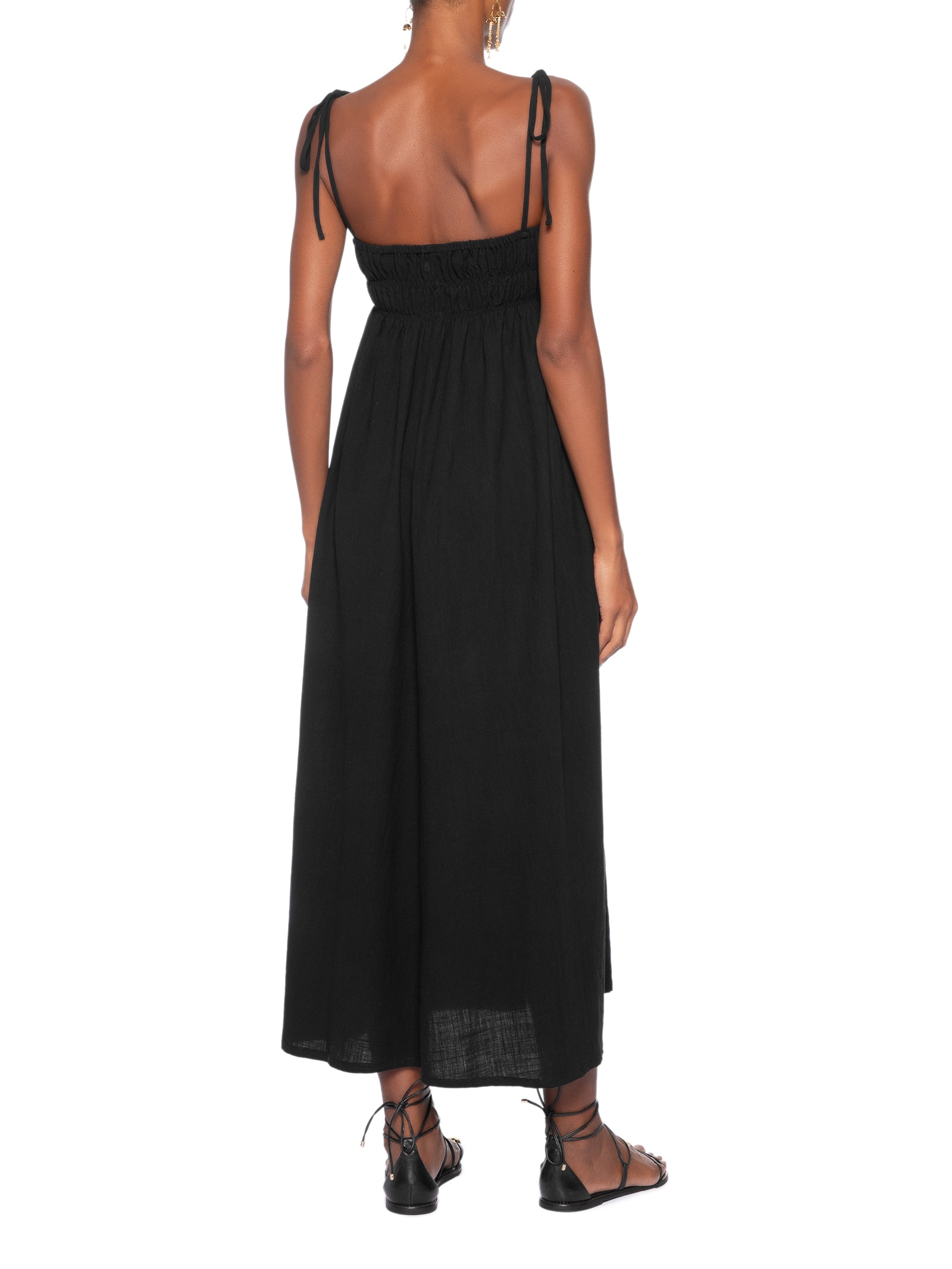 Vestido Tai Ipa Preto Panô