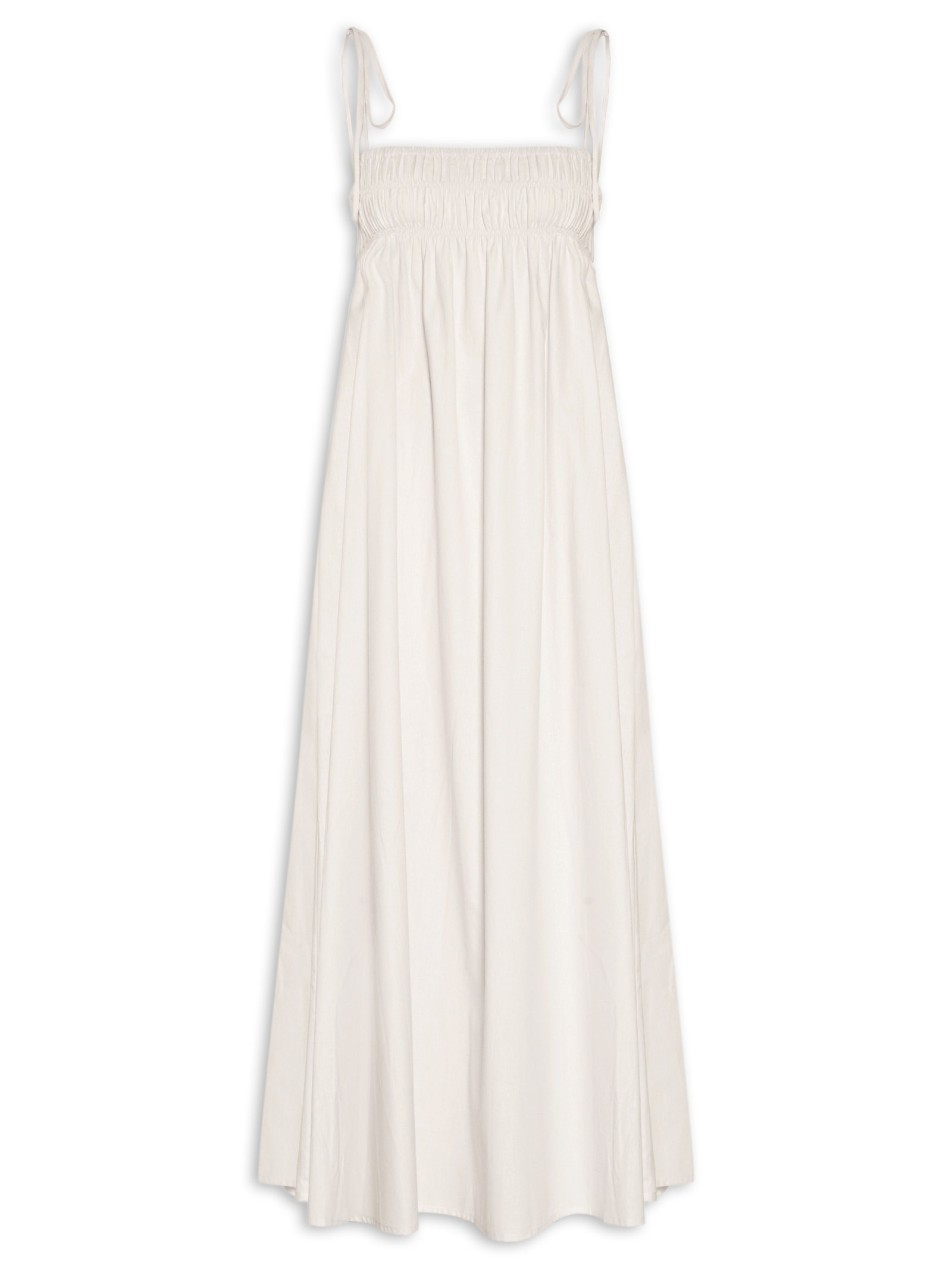 Vestido Tai Paper Branco Panô