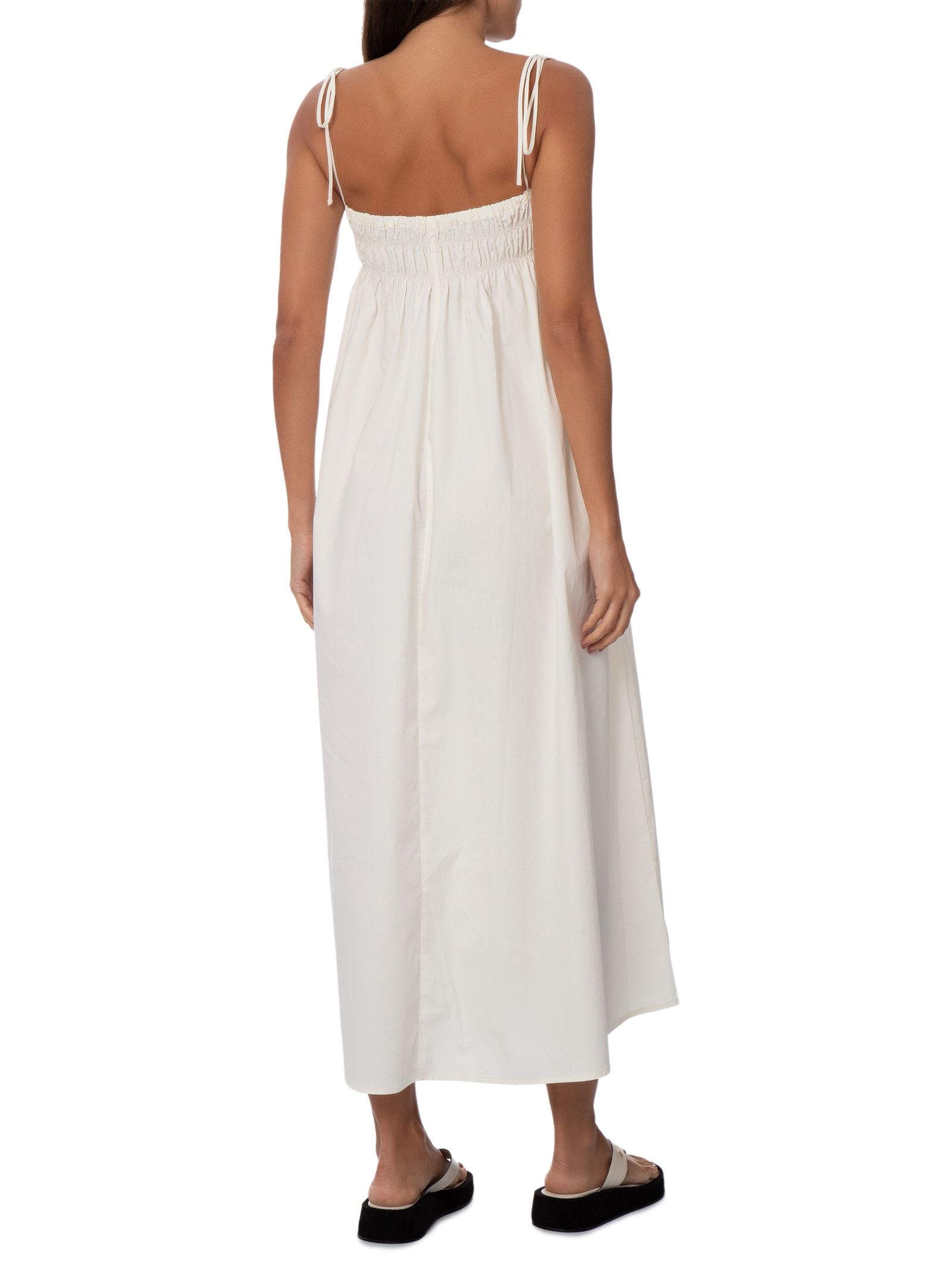 Vestido Tai Paper Branco Panô