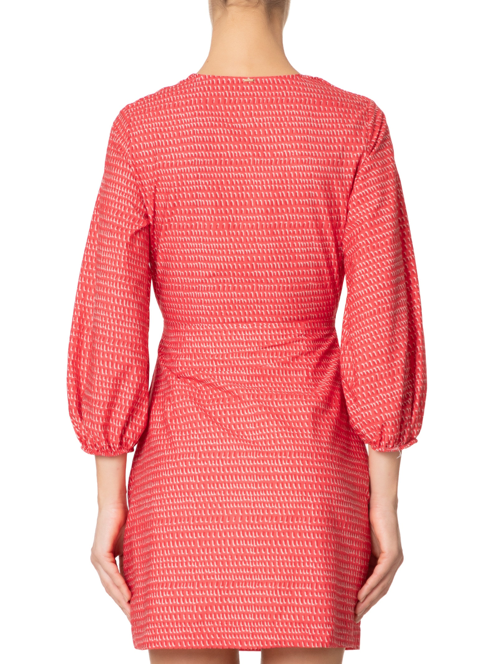 Vestido Tecido Atlanta Vermelho Lez A Lez