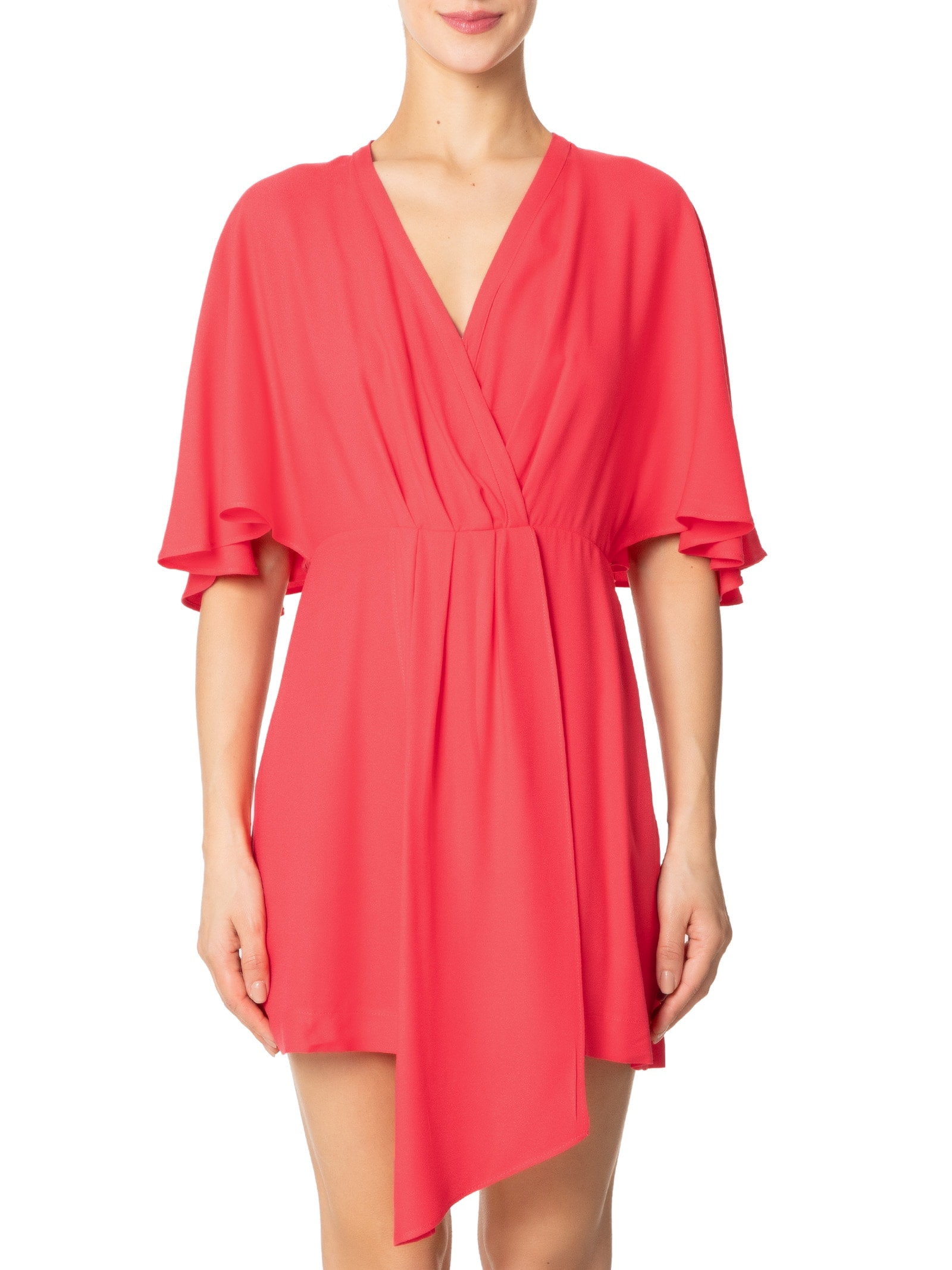 Vestido Tecido Crepe Siena Rosa Lez A Lez