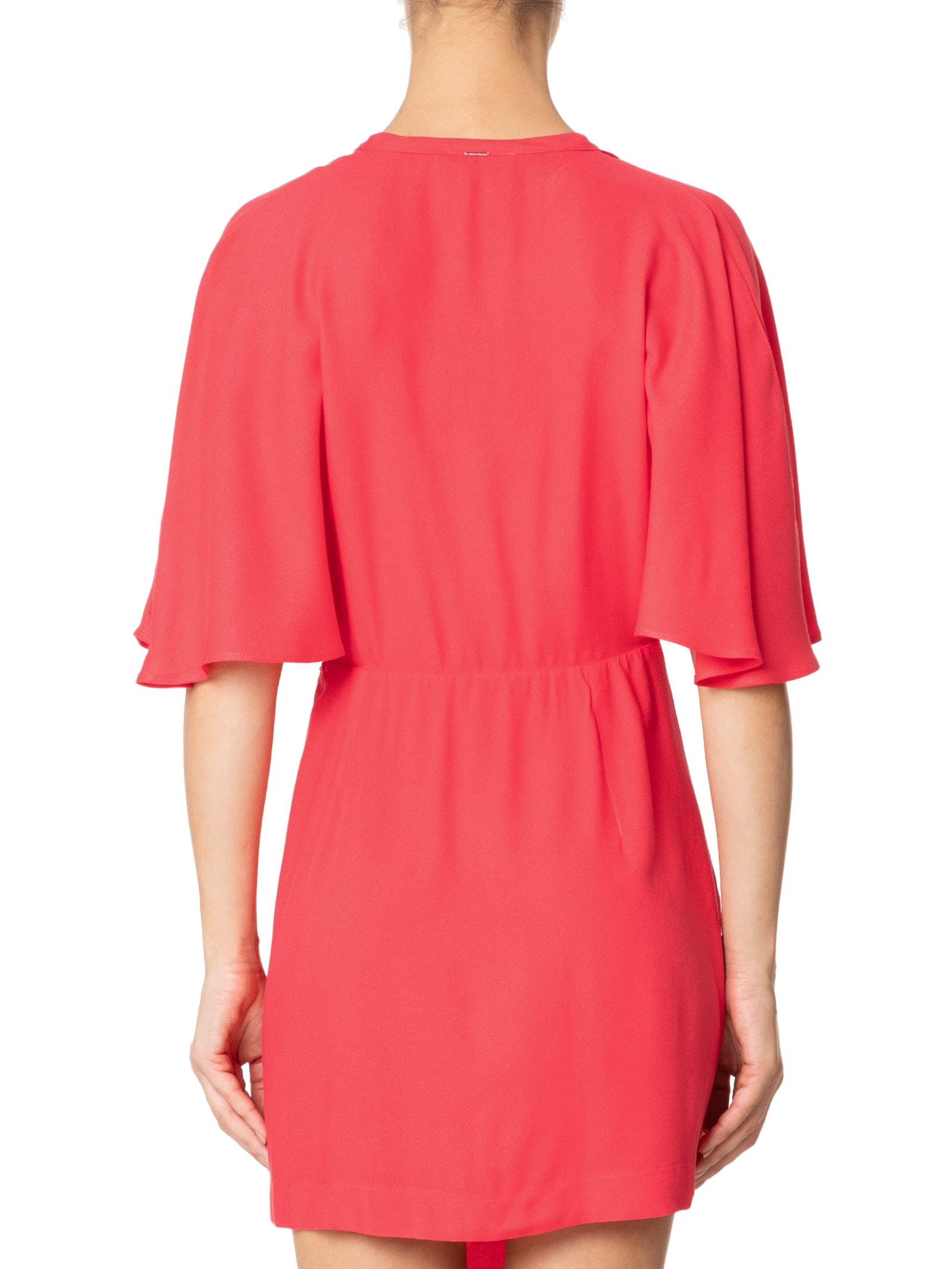 Vestido Tecido Crepe Siena Rosa Lez A Lez