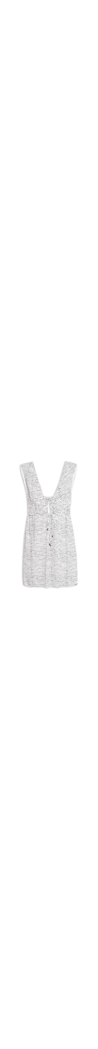 Vestido Tecido Rayon Bali - Branco