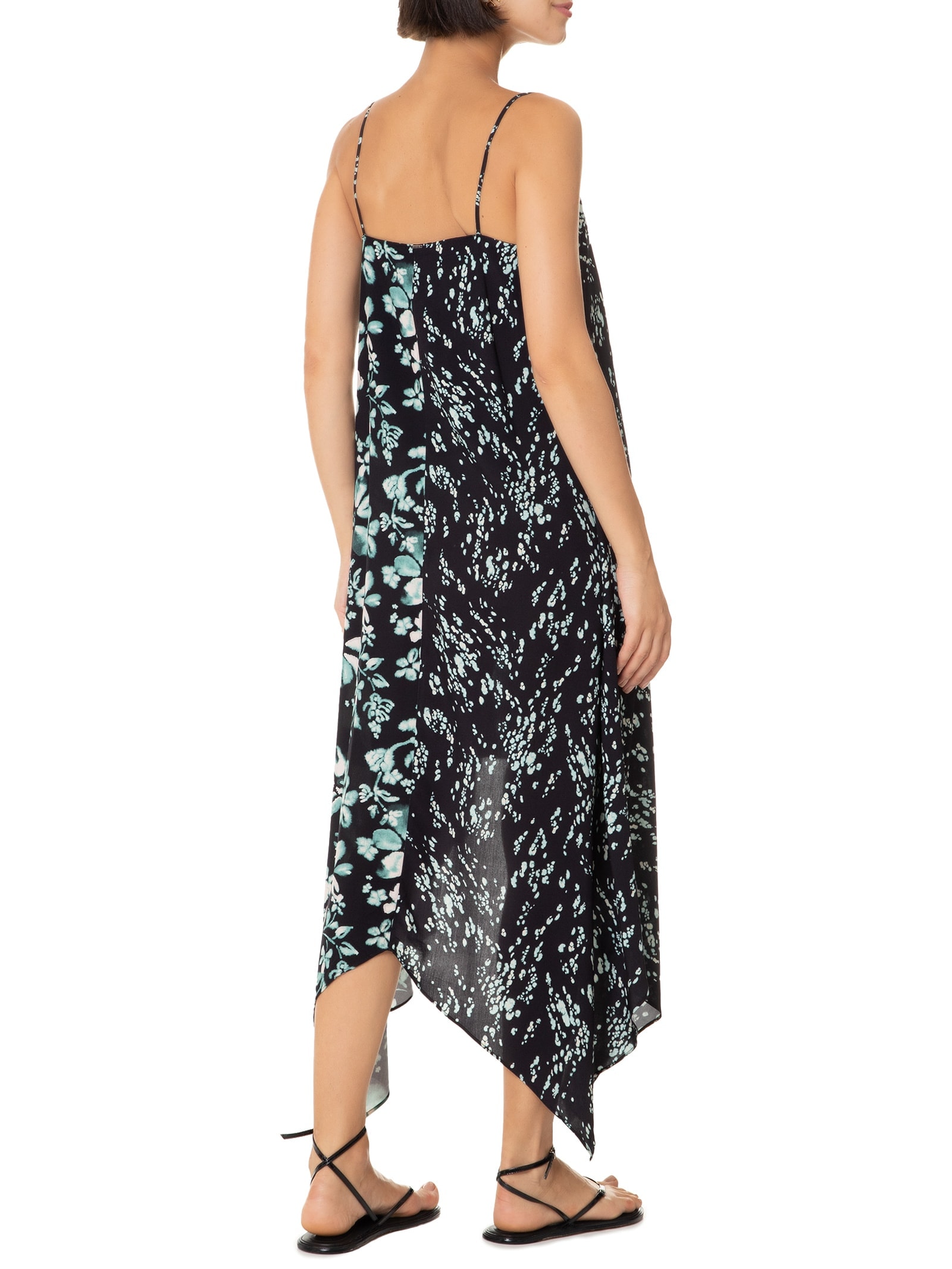 Vestido Tecido Rayon Bali Preto Lez A Lez