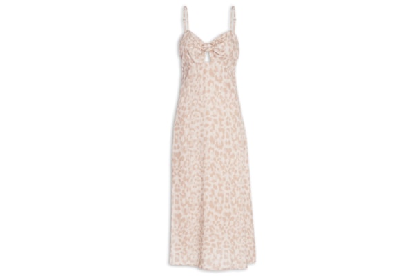 Vestido Tecido Rayon New Slub - Animal Print