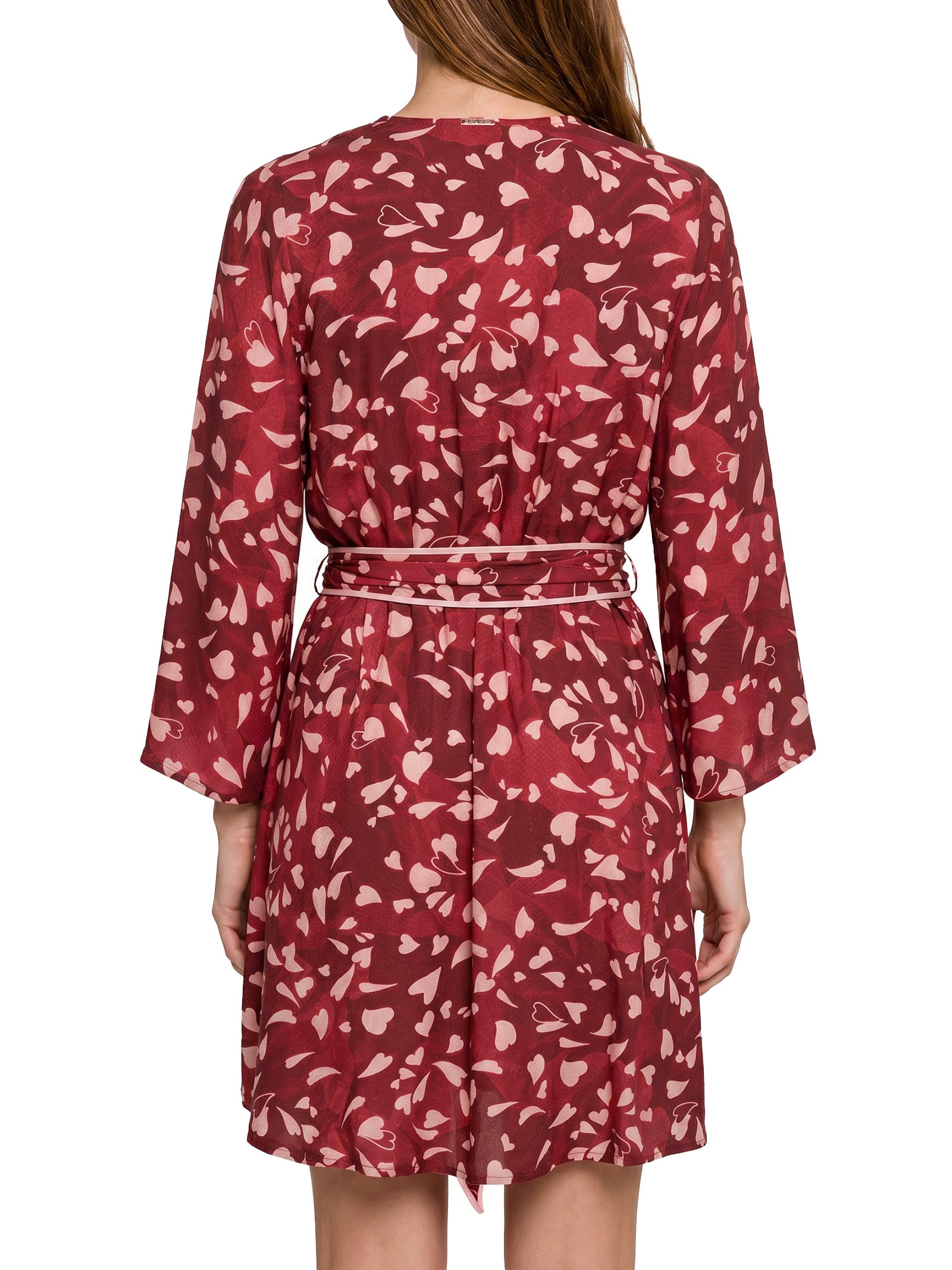 Vestido Tecido Rayon Stars Vermelho Lez A Lez