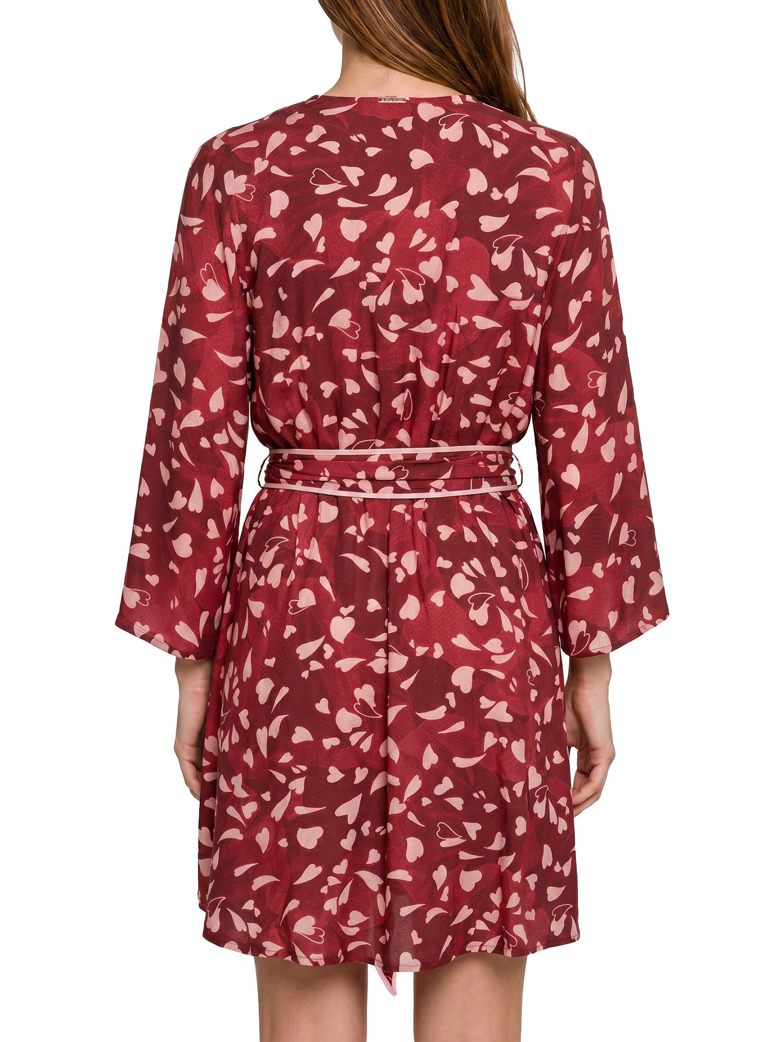 Vestido Tecido Rayon Stars Vermelho Lez A Lez