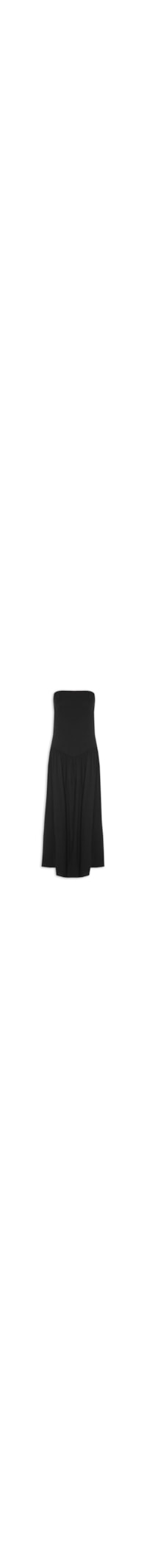 Vestido Tecido Rayon Twill - Preto