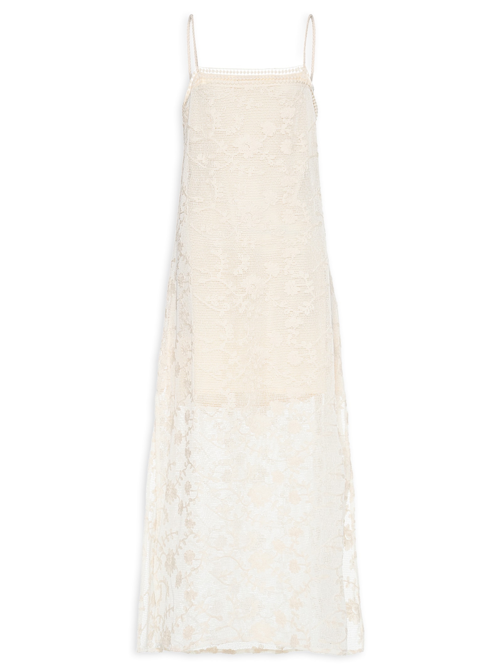 Vestido Tela Bordada Branco Dress To