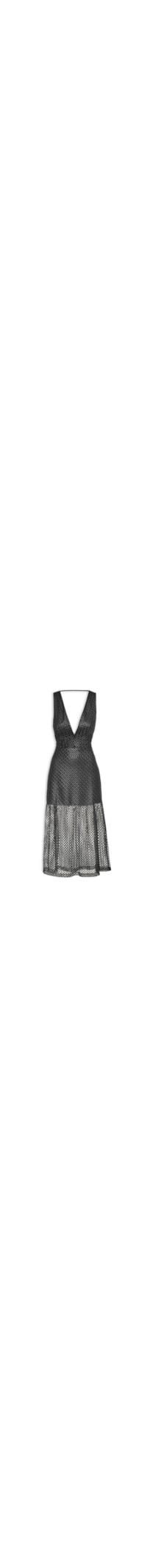 Vestido Textura Craft Foil - Cinza
