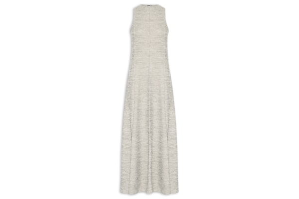 Vestido Texturizado - Bege
