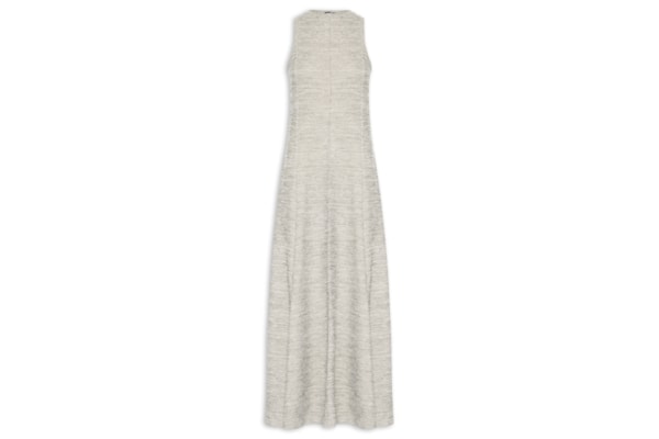 Vestido Texturizado - Bege