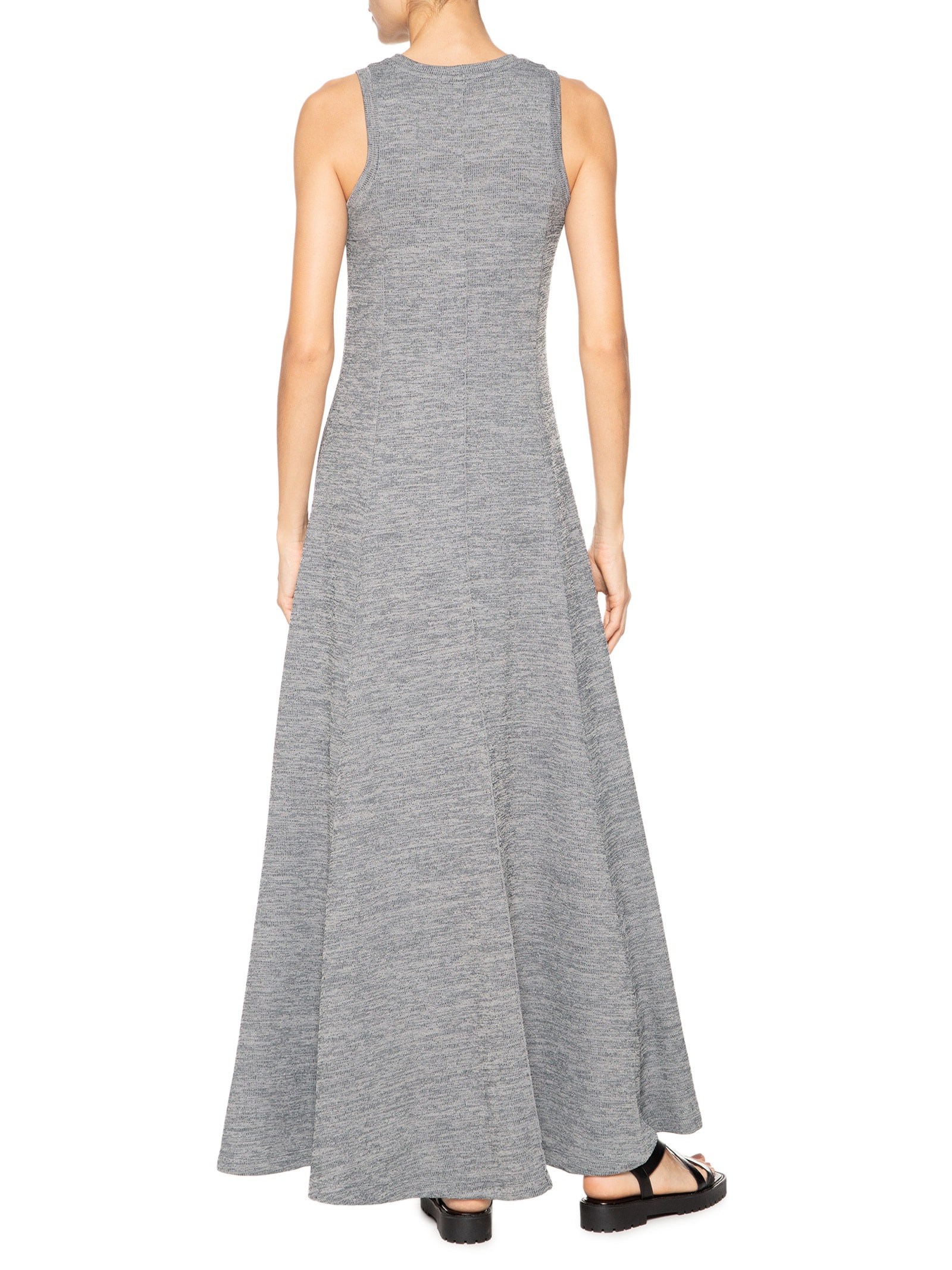 Vestido Texturizado Cinza Basiq