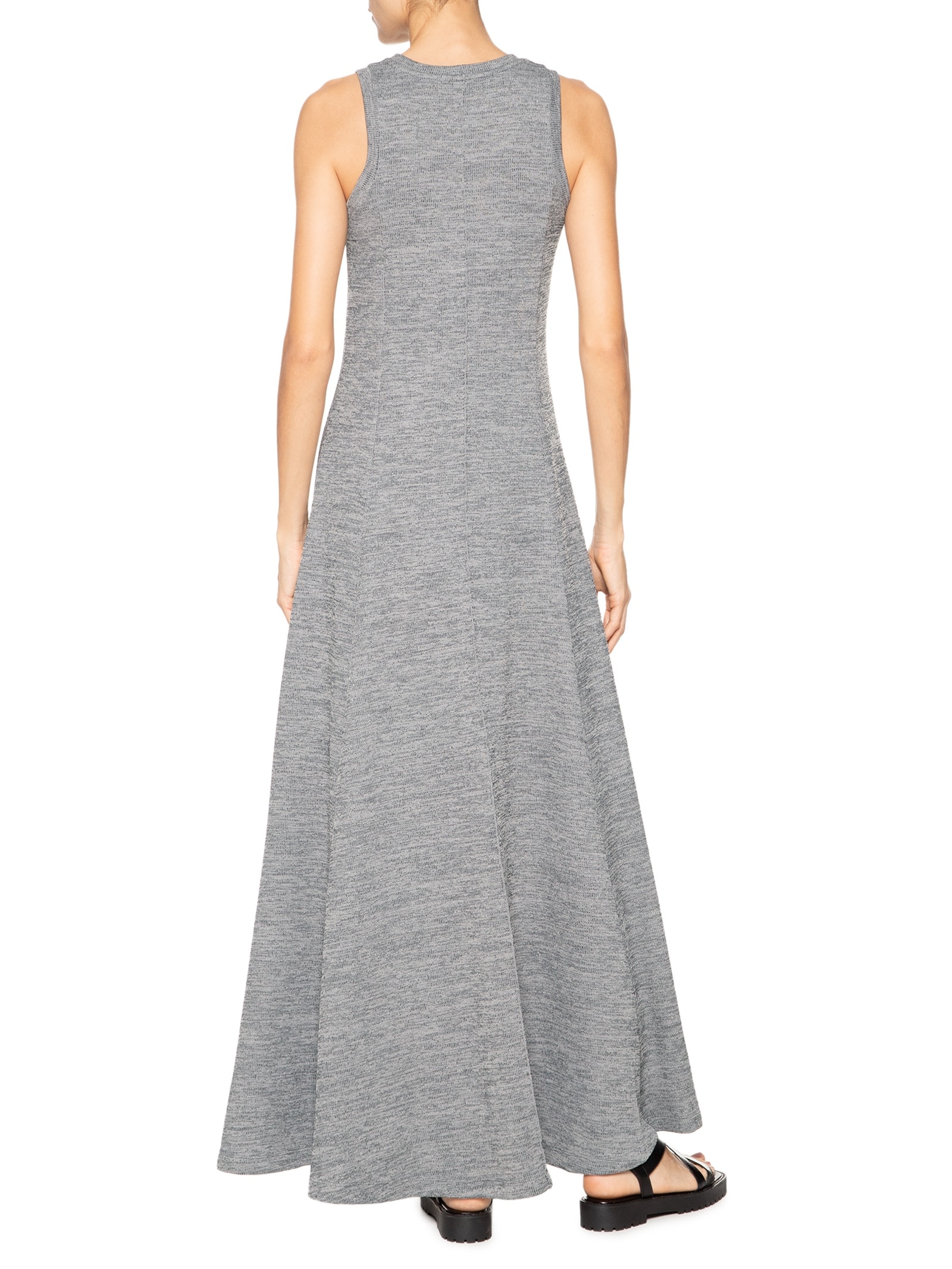 Vestido Texturizado Cinza Basiq