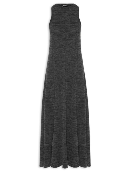 Vestido Texturizado – Preto