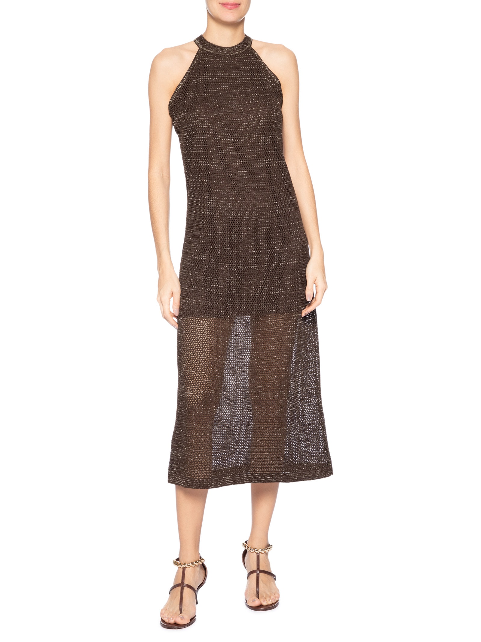 Vestido Tilda  – Marrom Le Lis