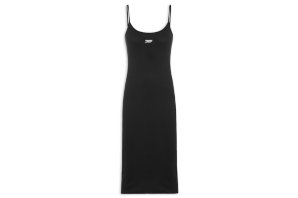 Vestido Tjw Script Strap Midi Dress Ext - Preto