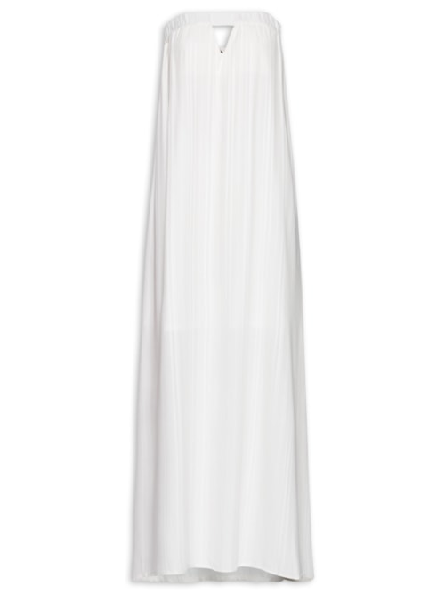 Vestido Toc Pala Elástico – Off White