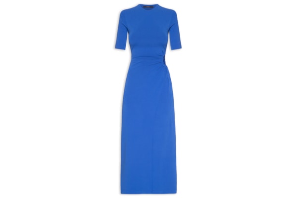 Vestido Transpasse - Azul