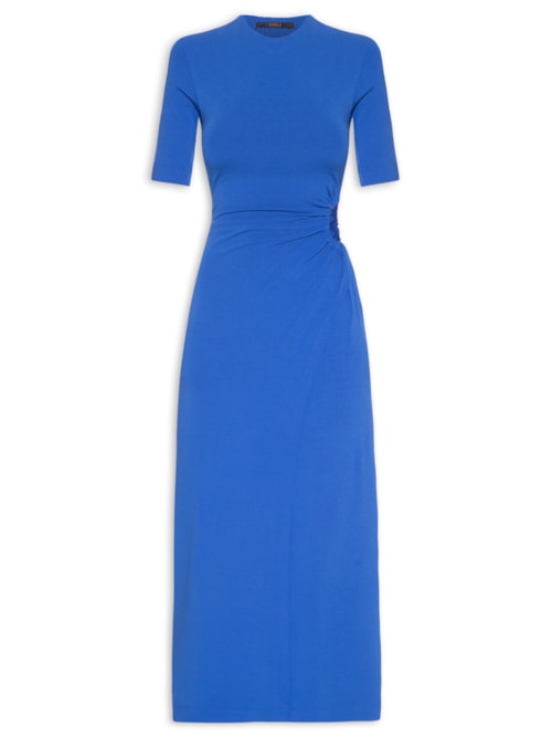 Vestido Transpasse – Azul