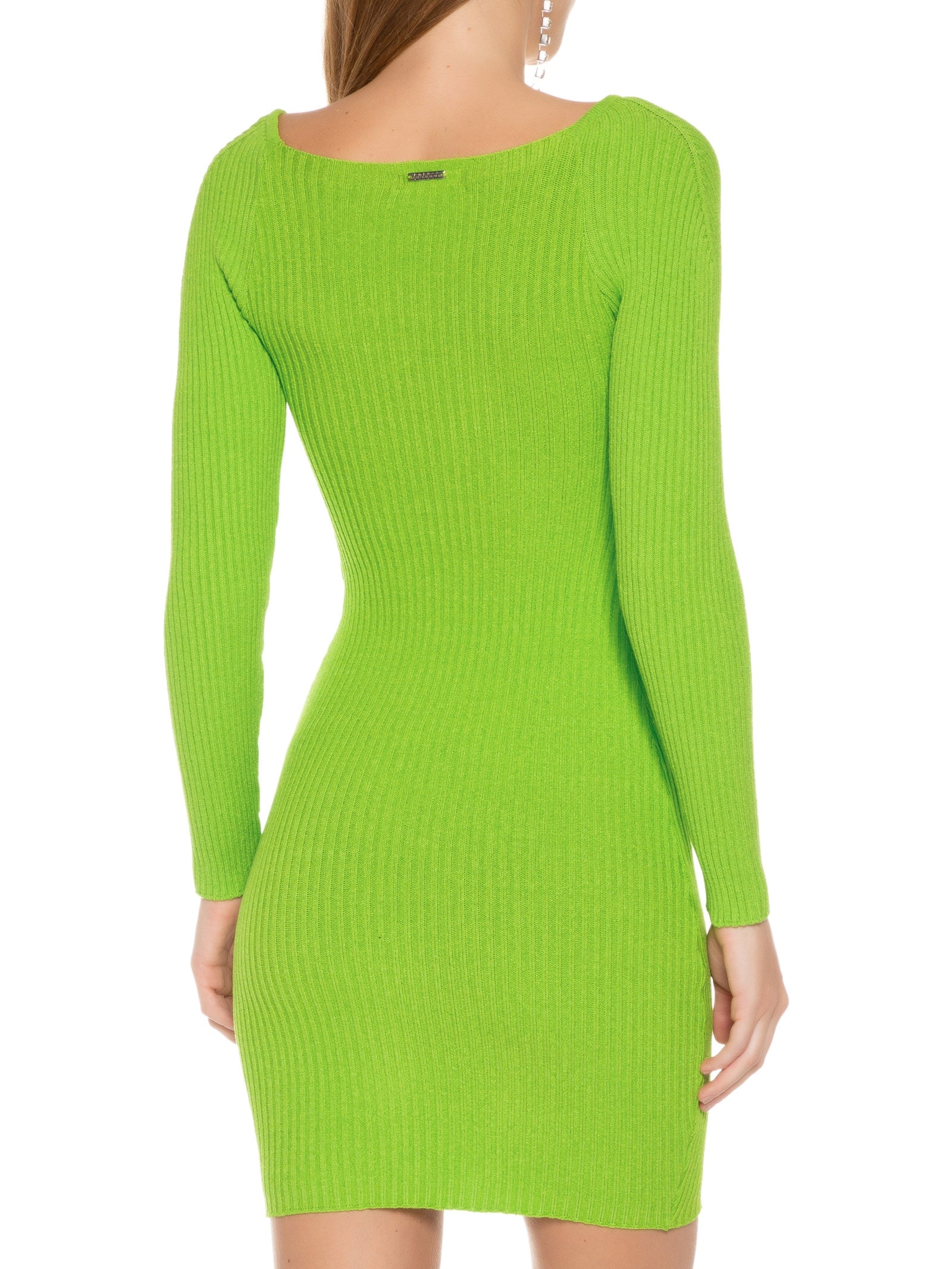 Vestido Tricô Verde Colcci