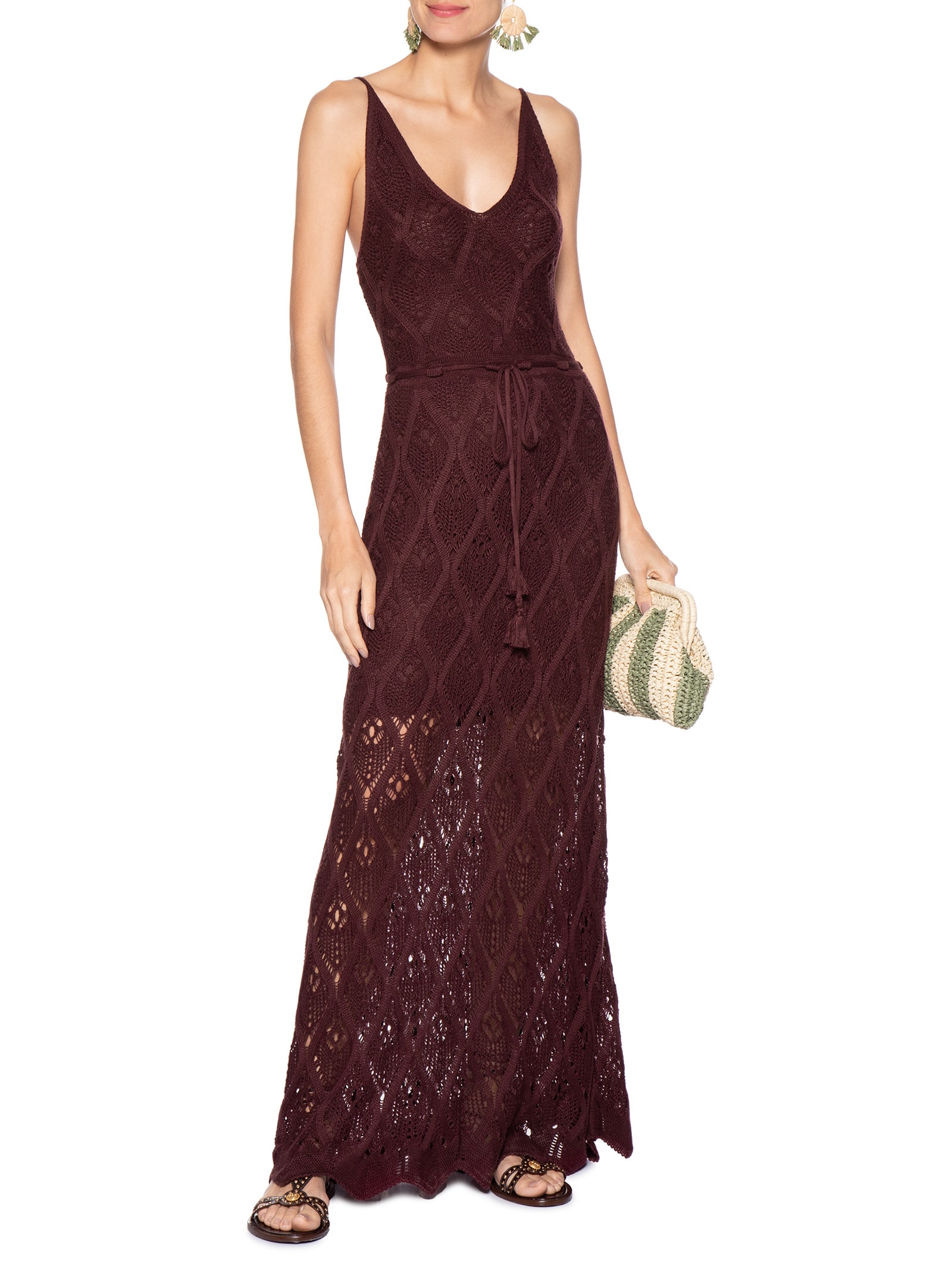 Vestido Tricot Amarração Vermelho Dress To