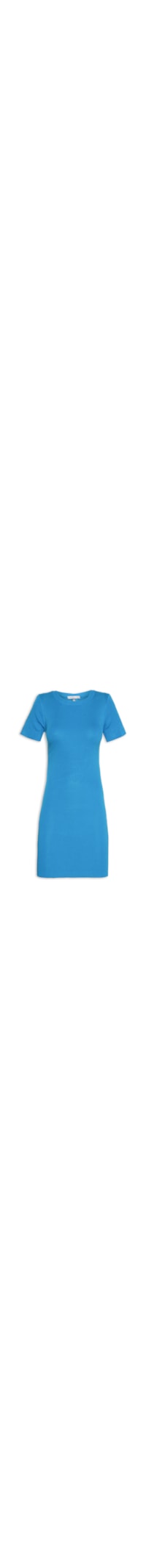 Vestido Tricot - Azul