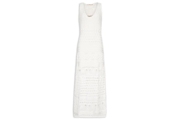 Vestido Tricot - Branco