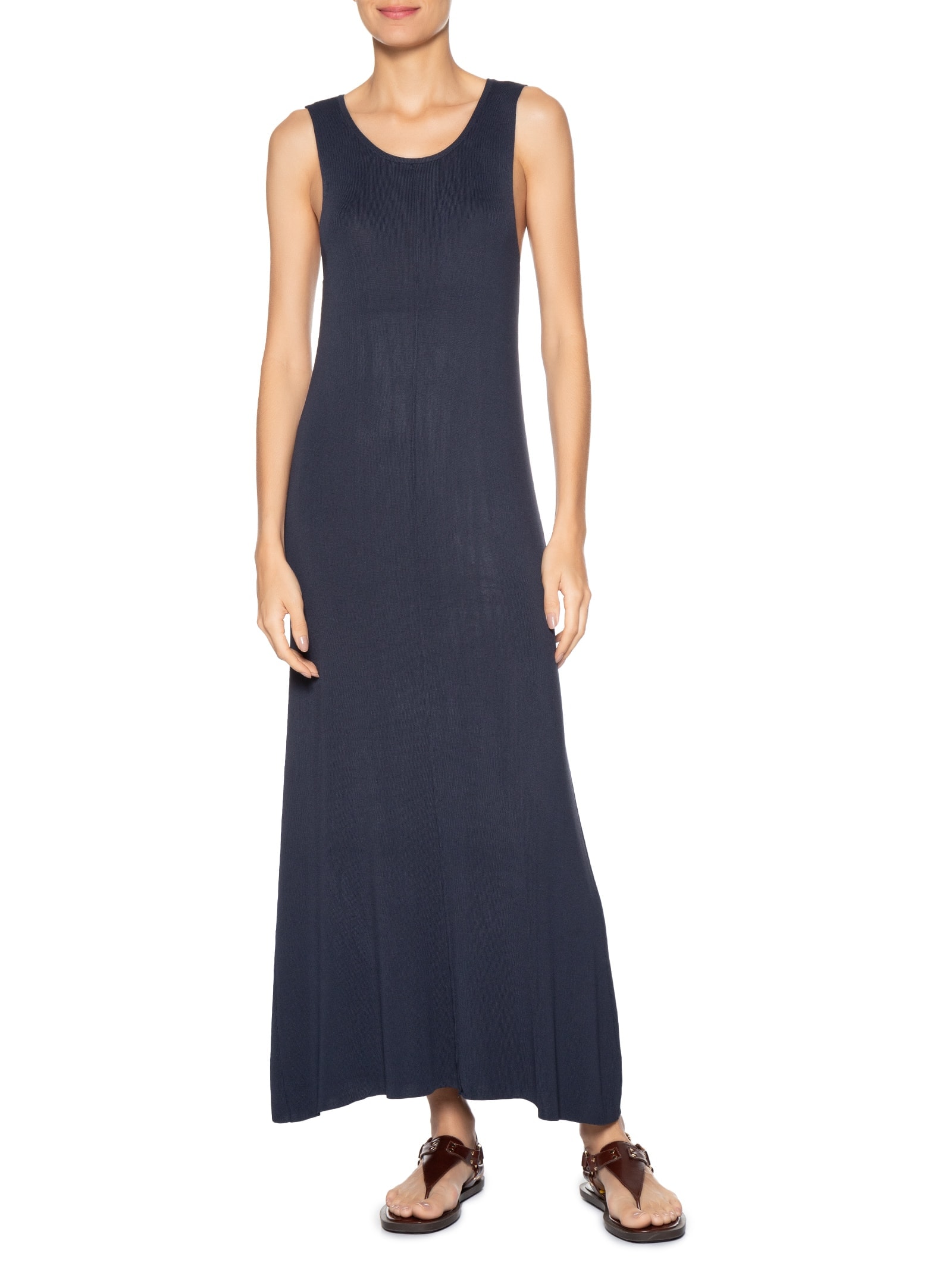 Vestido Tricot Comfy Azul Basiq