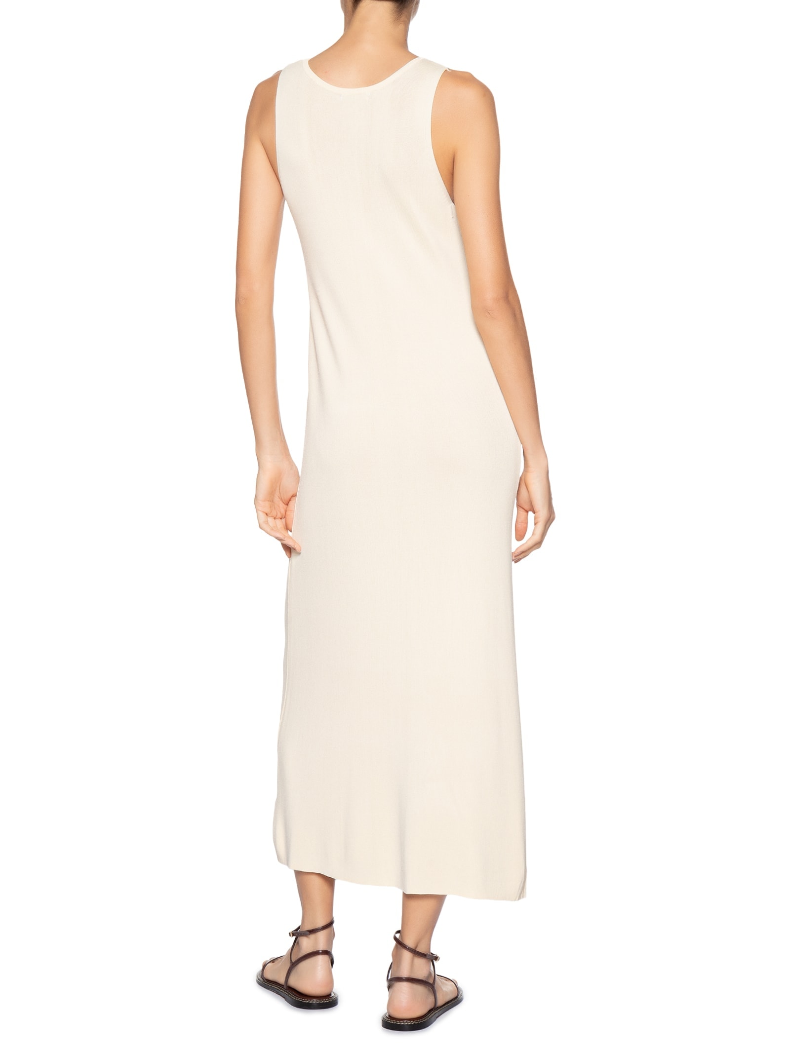 Vestido Tricot Comfy Bege Basiq