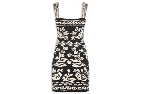 Vestido Tricot Curto Daniela - Preto