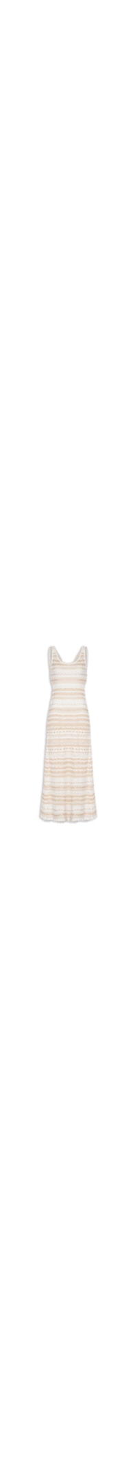 Vestido Tricot Multitextura Lab - Branco
