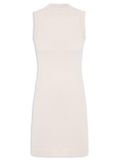 Vestido Tricot - Off White