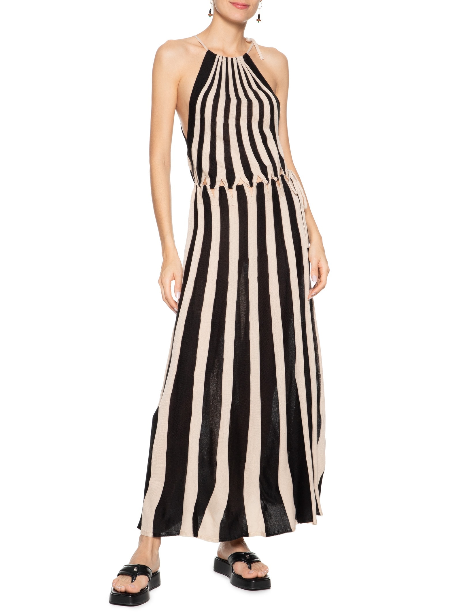 Vestido Tricot Preto Dress To