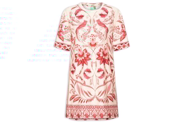  Vestido Tshirt Básico Nina - Rosa 