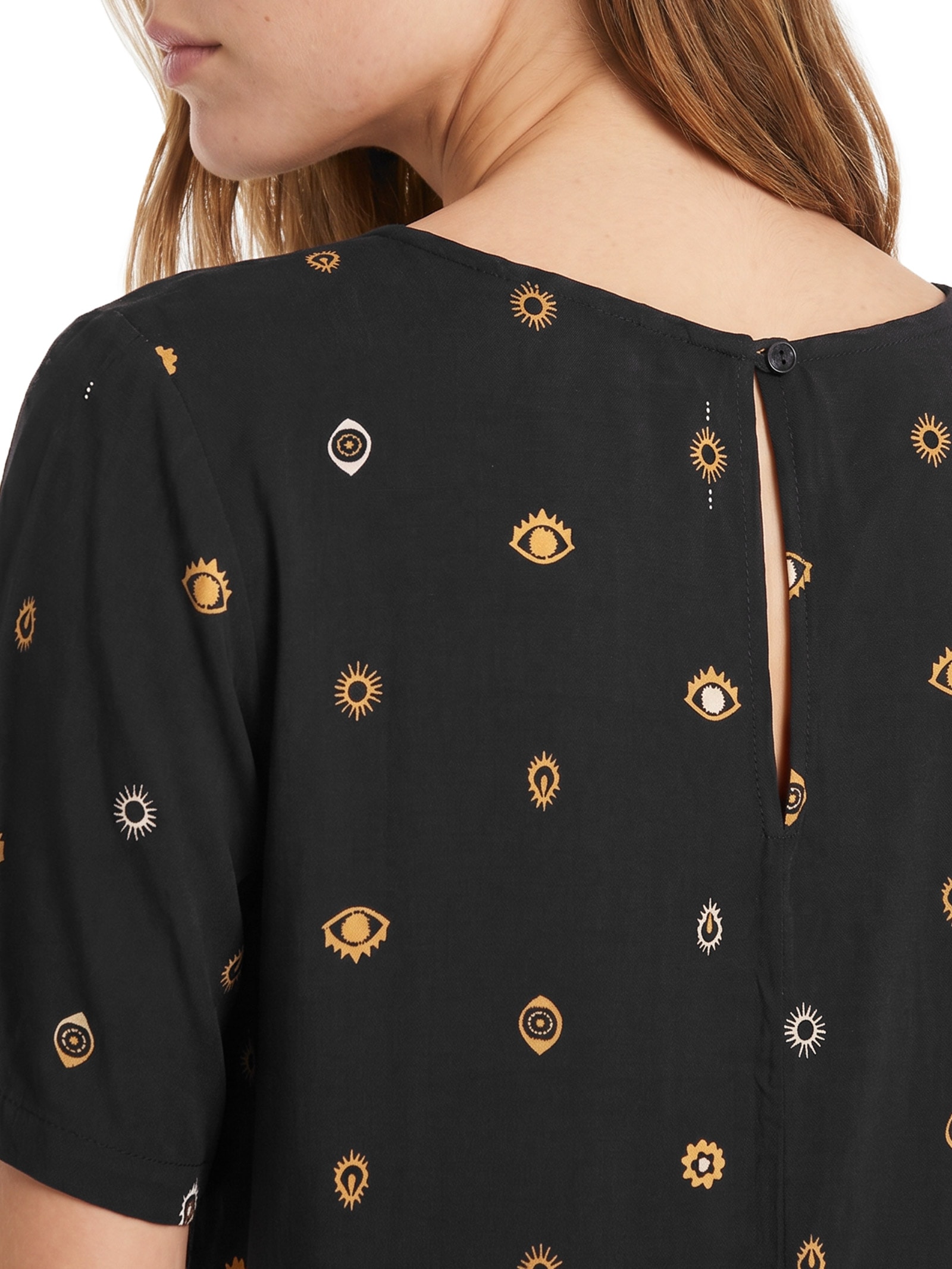 Vestido Tshirt Visão Preto Cantão