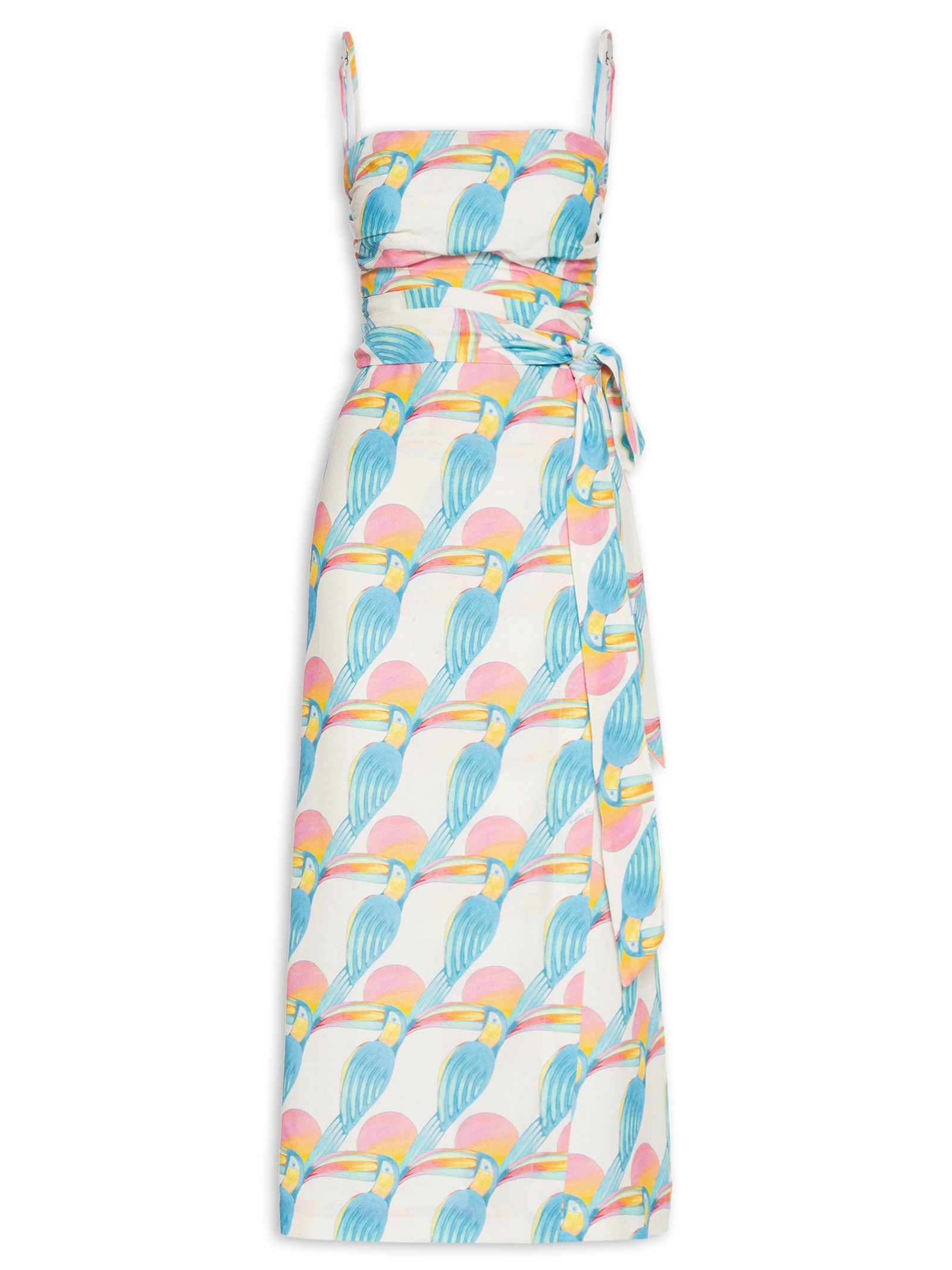 Vestido Tucanitas Branco Farm