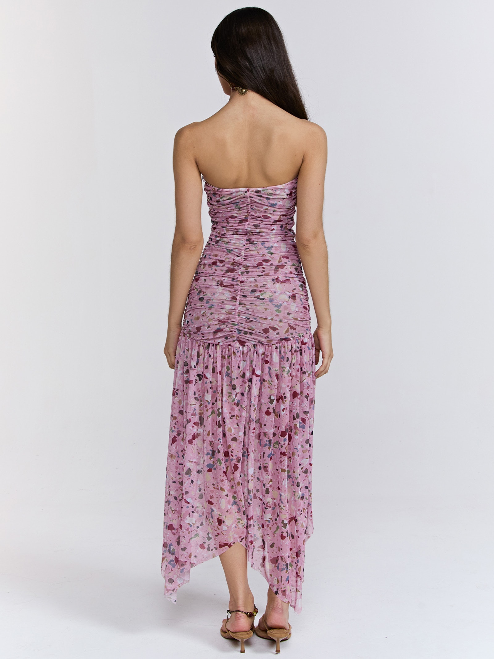 Vestido Tula Rosa Triya