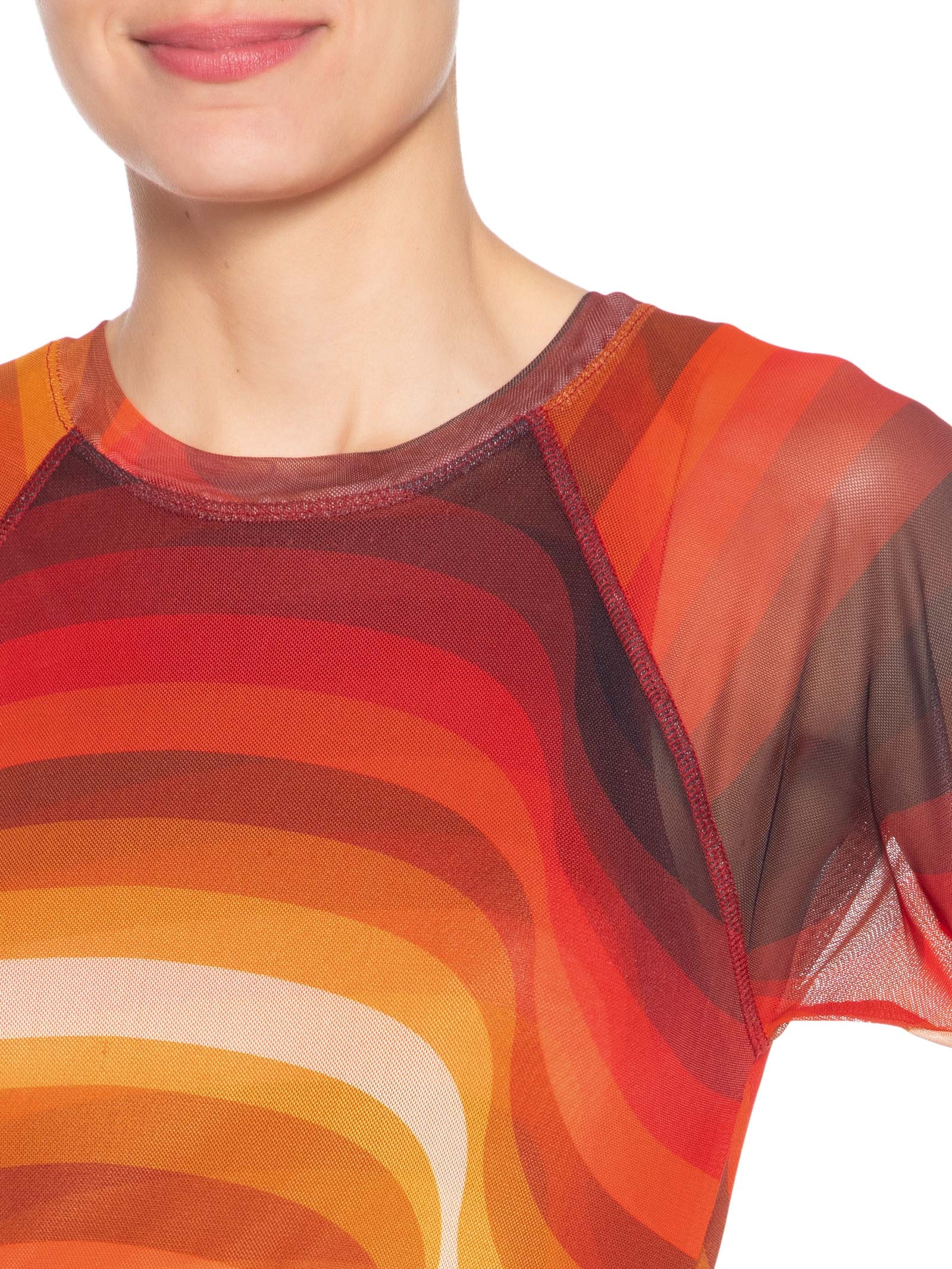 Vestido Tule Fit Ipanema Laranja Osklen