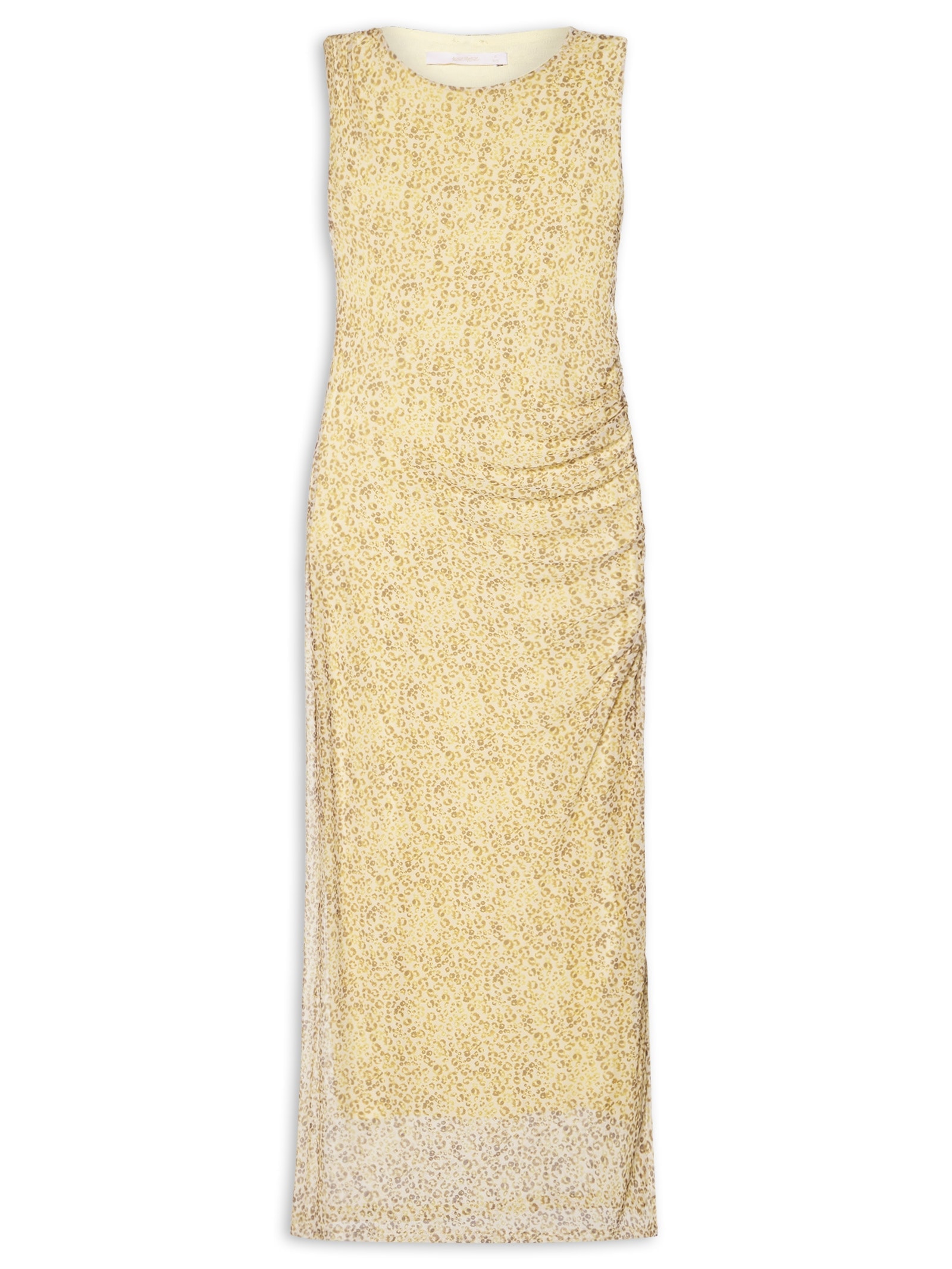 Vestido Tule Flex Bege Lez A Lez