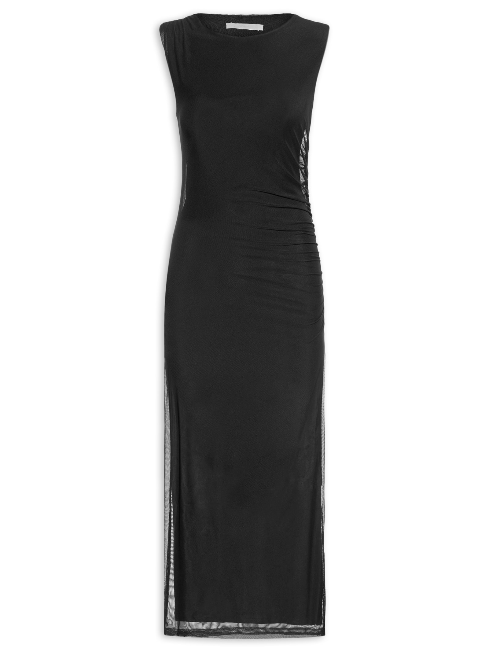 Vestido Tule Flex Preto Lez A Lez